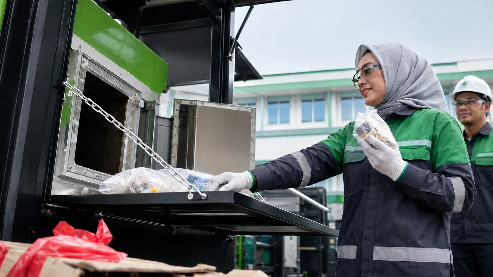 Proses pemusnahan produk reject non B3